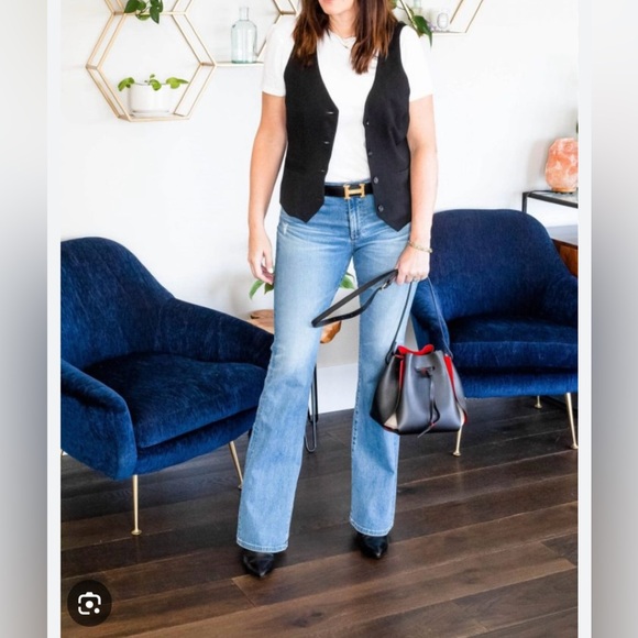 VINTAGE womens Brocade Vest - Picture 12 of 12